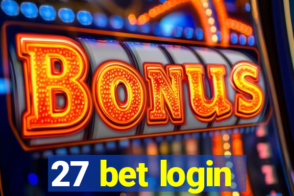 27 bet login